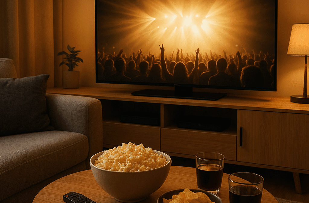 Jak zorganizować wieczór filmowy w domu