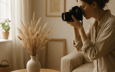 Pomysły na artystyczne fotografie w domu