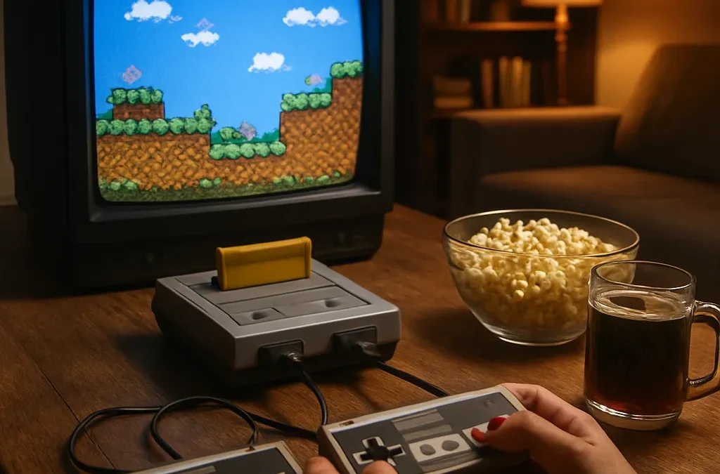 Jak zorganizować wieczór z grami retro