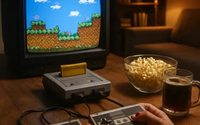 Jak zorganizować wieczór z grami retro